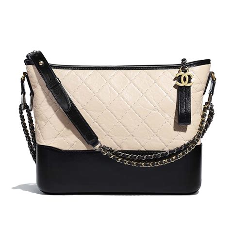 shopping bag chanel beige|large Chanel shoulder bag.